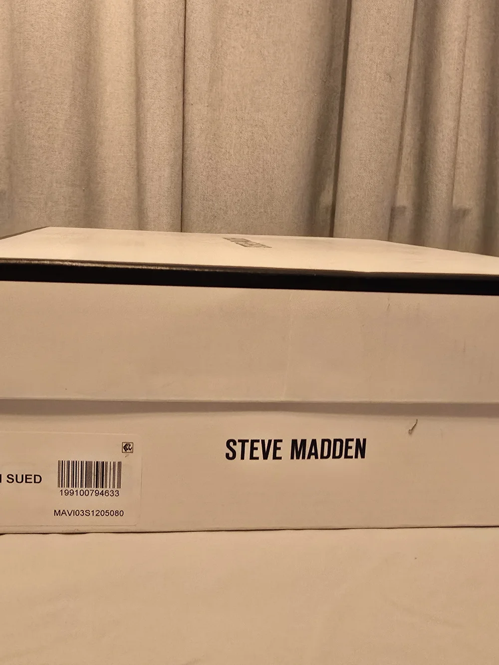 Steve Madden Mavis Brown Suede Hidden Wedge High-Top Sneakers